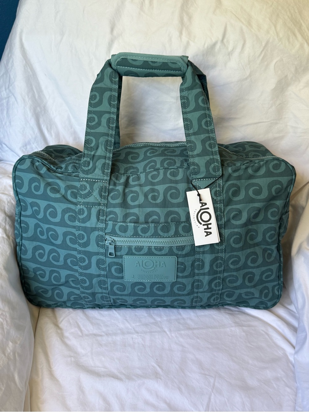 NWT ALOHA Collection Party Wave Weekender Bag Tide SOLD OUT